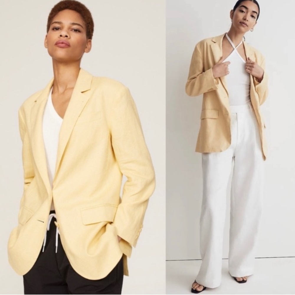 Madewell Yellow Blazer